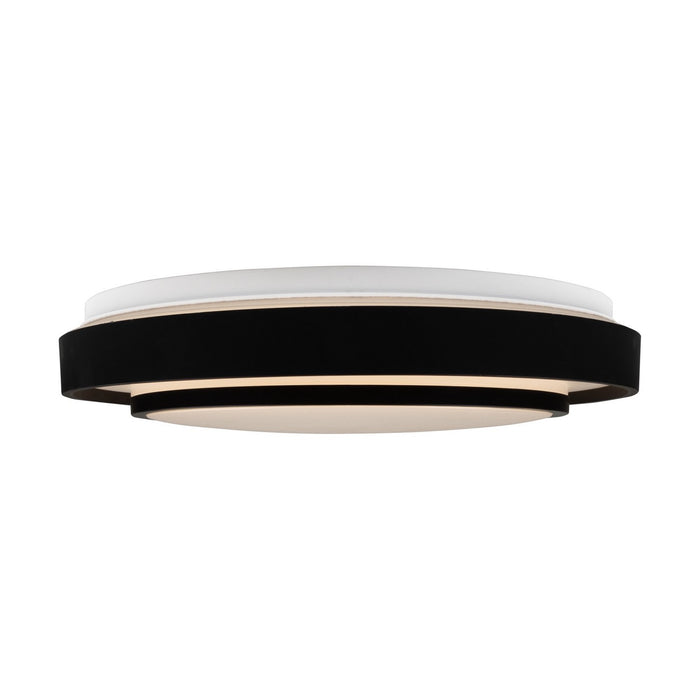 Artcraft AC7401BK LED Flush Mount, Black