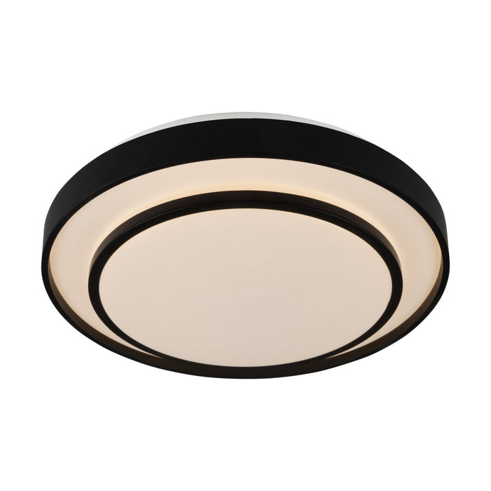 Artcraft AC7401BK LED Flush Mount, Black