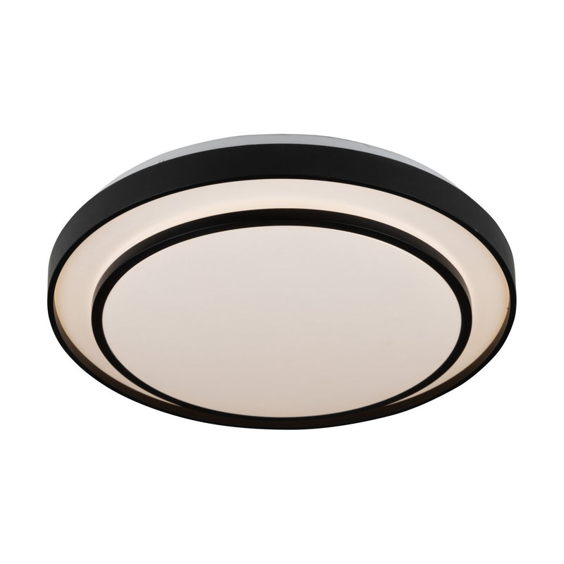 Artcraft AC7403BK LED Flush Mount, Black