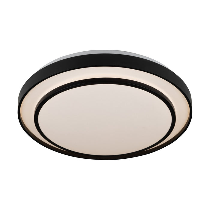 Artcraft AC7403BK LED Flush Mount, Black