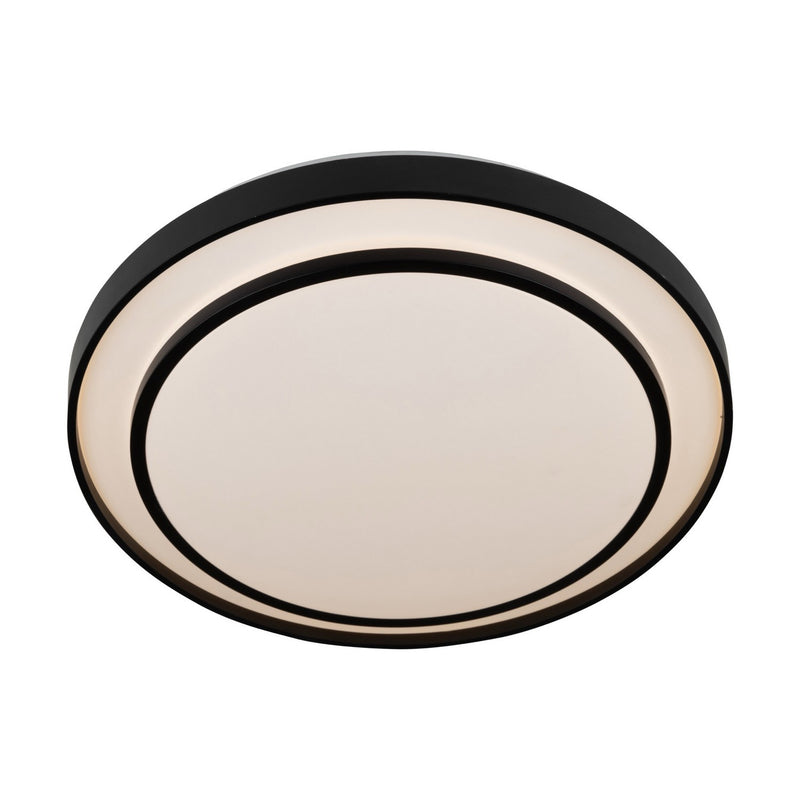 Artcraft AC7403BK LED Flush Mount, Black