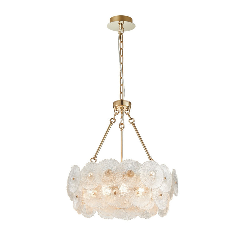 Artcraft AC11961BR 15 Light Chandelier, Brass