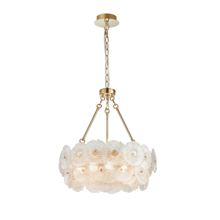 Artcraft AC11961BR 15 Light Chandelier, Brass
