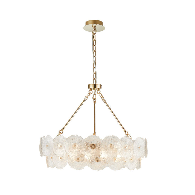 Artcraft AC11962BR 18 Light Chandelier, Brass