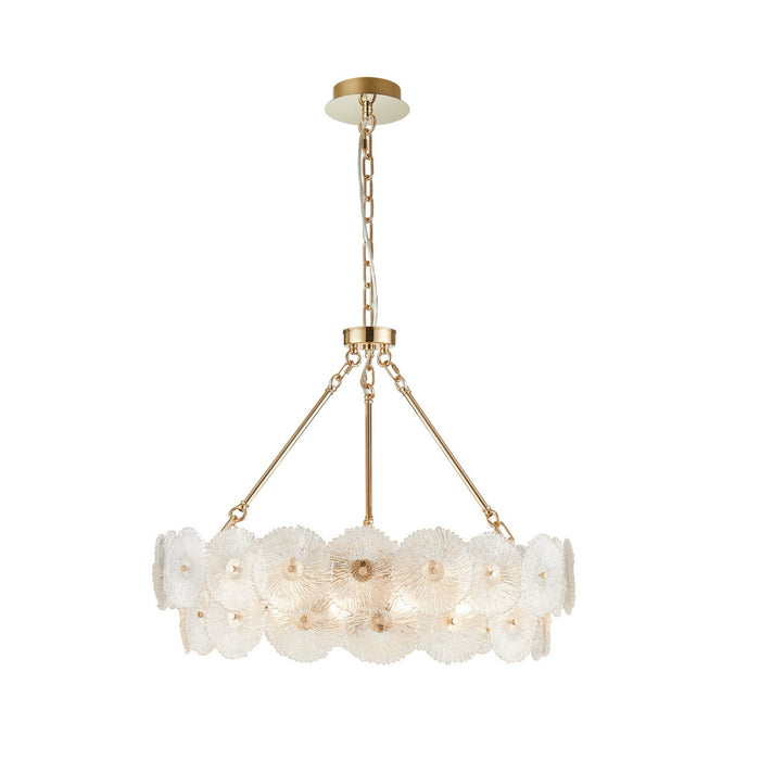 Artcraft AC11962BR 18 Light Chandelier, Brass