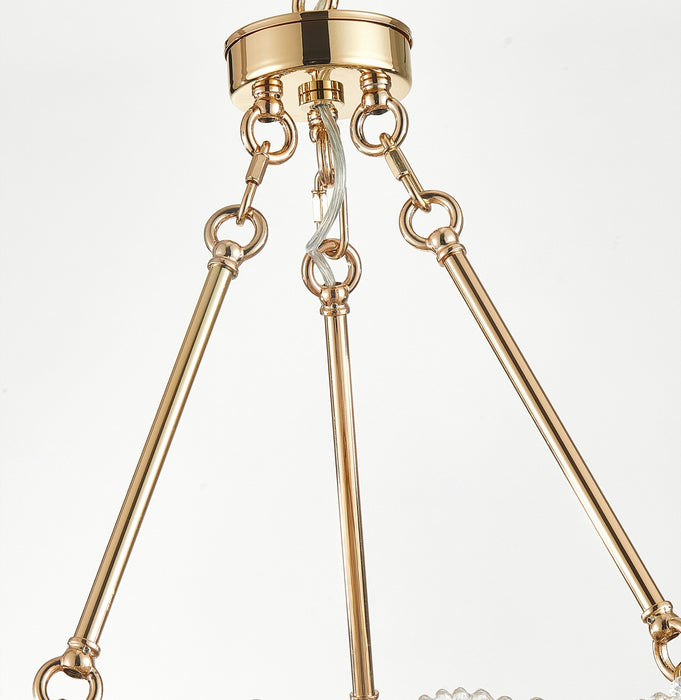 Artcraft AC11962BR 18 Light Chandelier, Brass