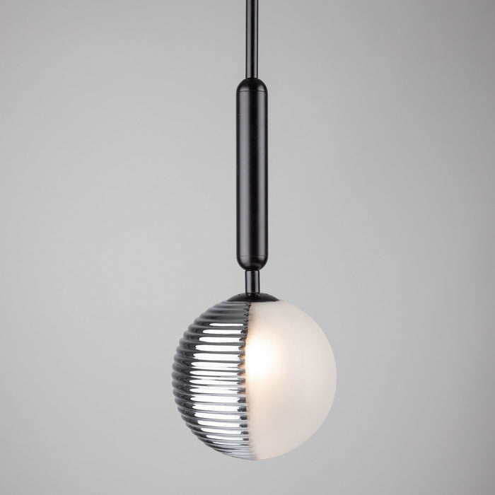 Artcraft AC11880BK One Light Pendant, Black