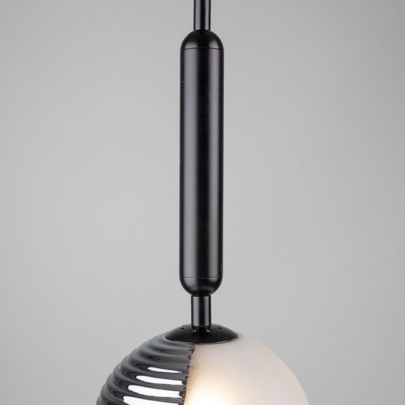 Artcraft AC11880BK One Light Pendant, Black