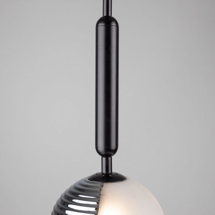 Artcraft AC11880BK One Light Pendant, Black