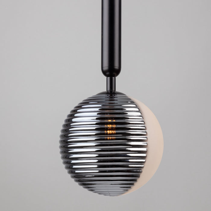 Artcraft AC11880BK One Light Pendant, Black