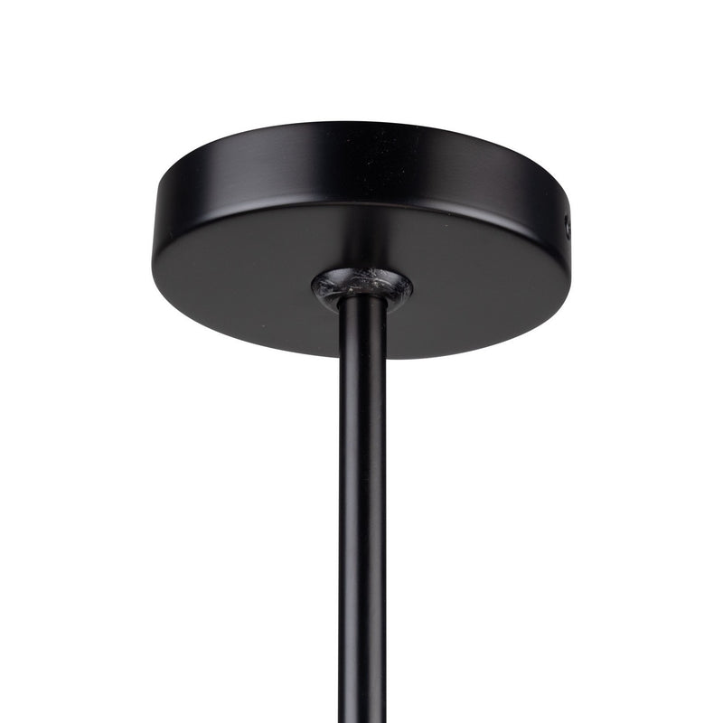 Artcraft AC11885BK Five Light Pendant, Black