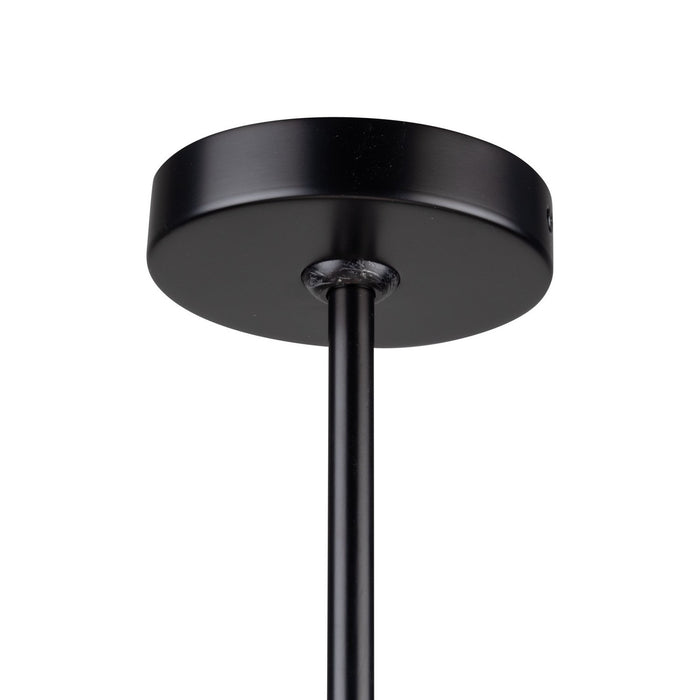 Artcraft AC11885BK Five Light Pendant, Black