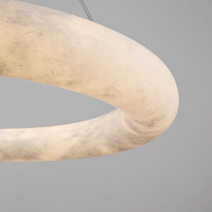 Artcraft AC7469BR LED Chandelier, Brushed Brass