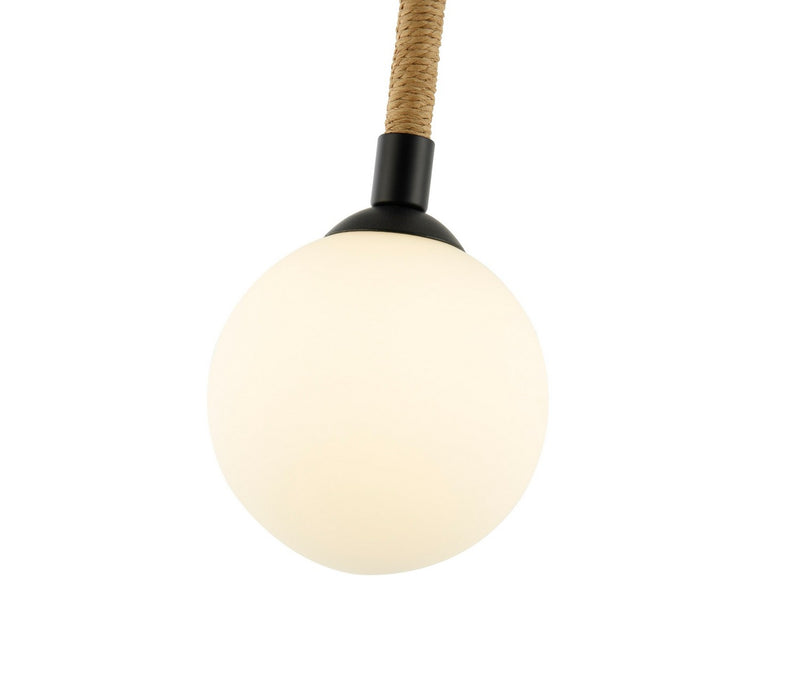 Artcraft AC11841BK One Light Pendant, Black