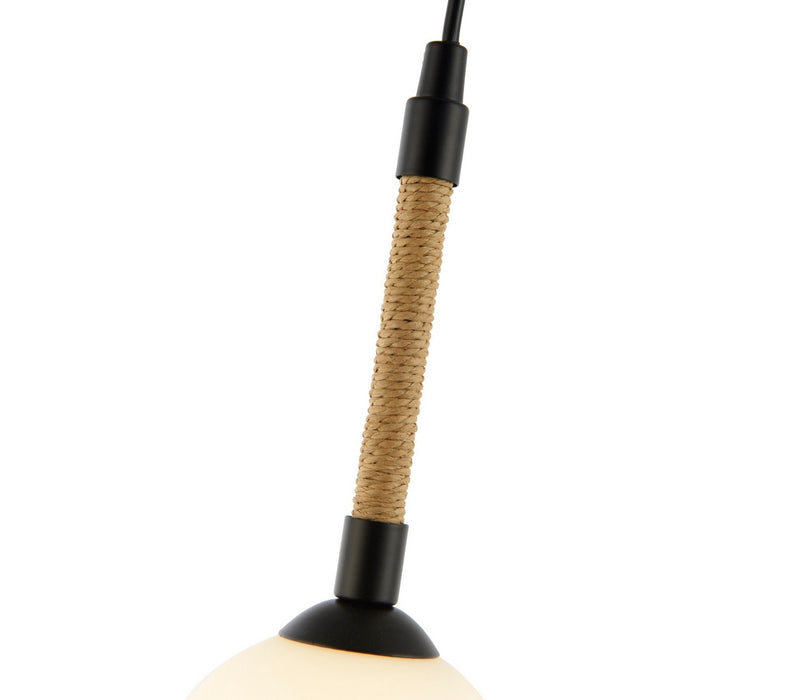 Artcraft AC11841BK One Light Pendant, Black