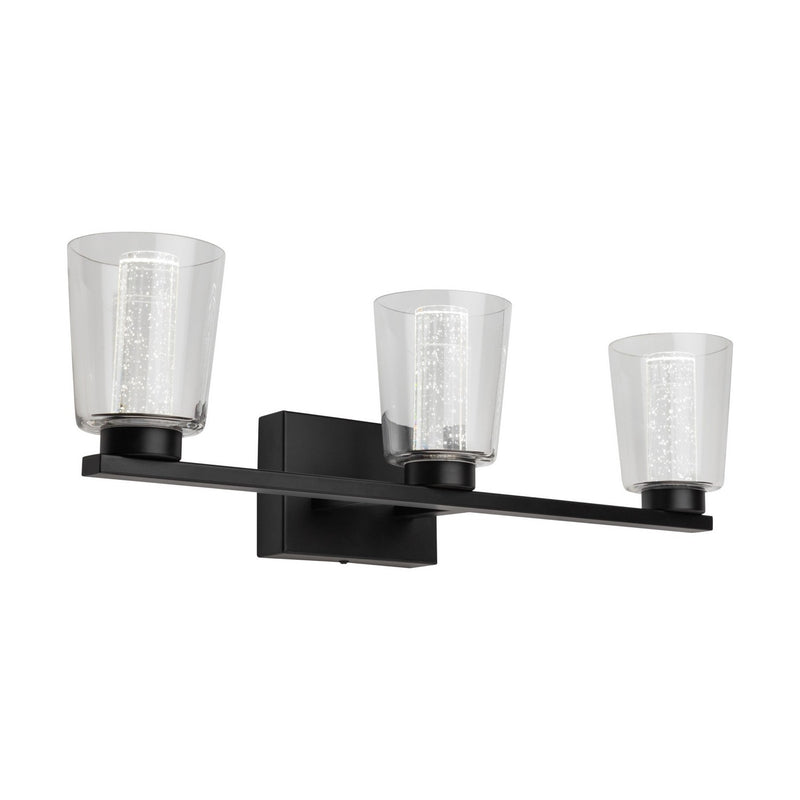 Artcraft AC7353BK LED Bathroom Vanity, Black