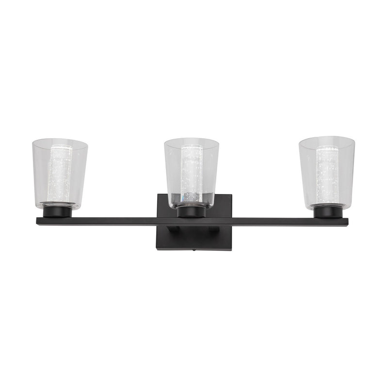 Artcraft AC7353BK LED Bathroom Vanity, Black
