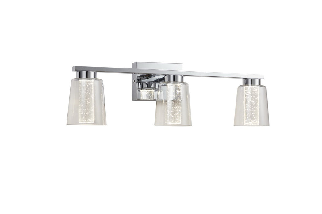 Artcraft AC7353CH LED Bathroom Vanity, Chrome