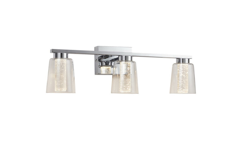 Artcraft AC7353CH LED Bathroom Vanity, Chrome