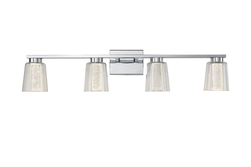 Artcraft AC7354CH LED Bathroom Vanity, Chrome