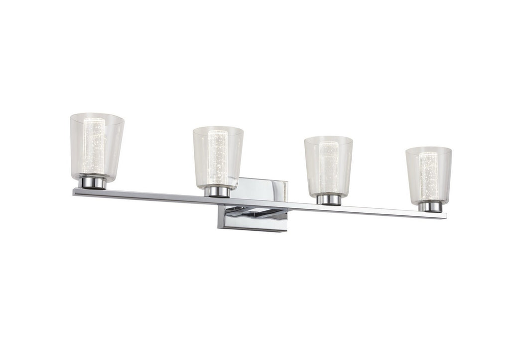 Artcraft AC7354CH LED Bathroom Vanity, Chrome