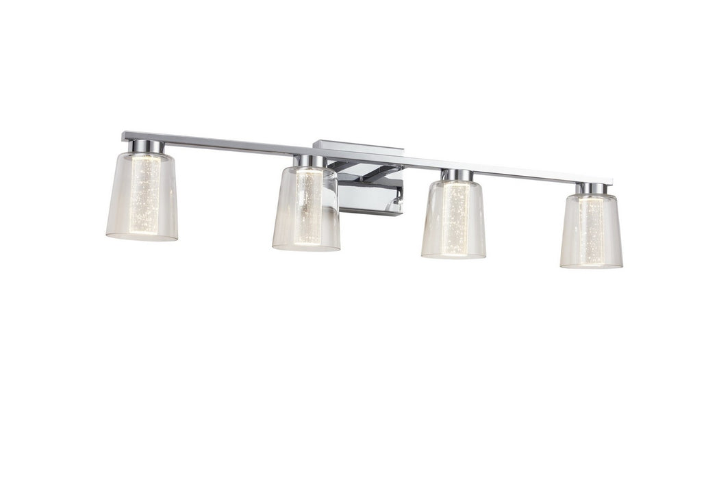 Artcraft AC7354CH LED Bathroom Vanity, Chrome