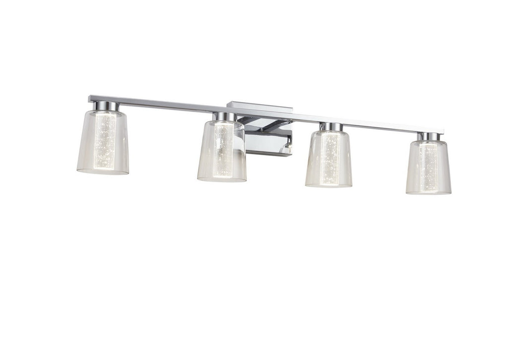 Artcraft AC7354CH LED Bathroom Vanity, Chrome