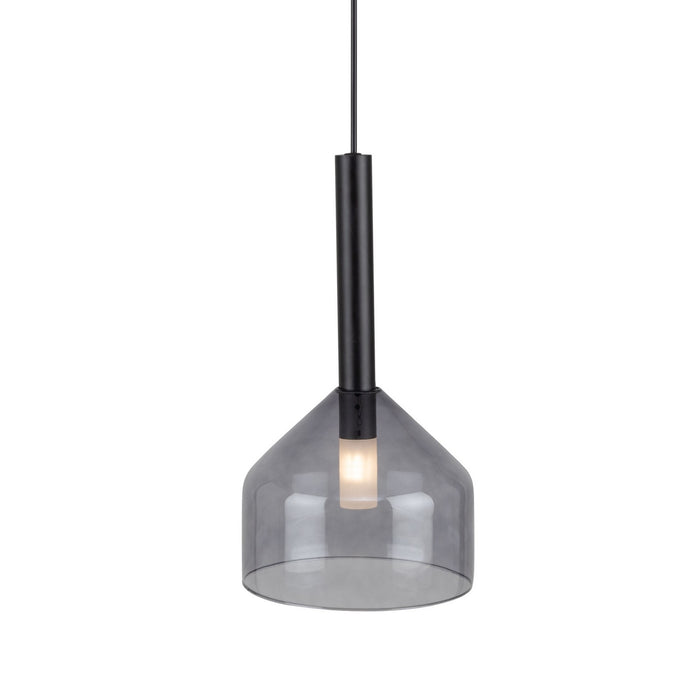 Artcraft AC11951BK One Light Pendant, Black