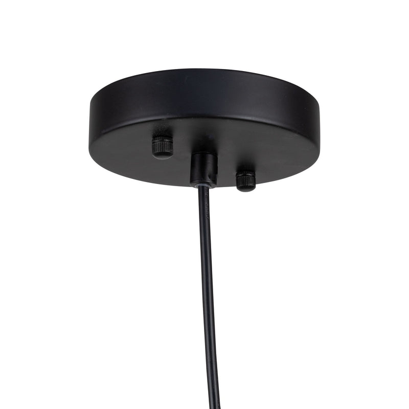 Artcraft AC11951BK One Light Pendant, Black