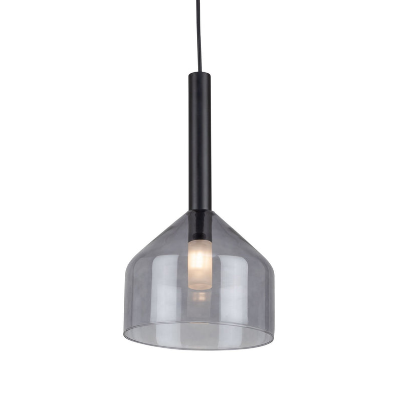 Artcraft AC11951BK One Light Pendant, Black