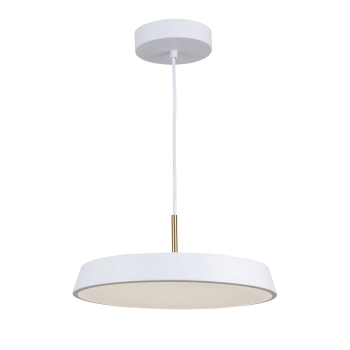 Artcraft AC6900WH LED Pendant, White