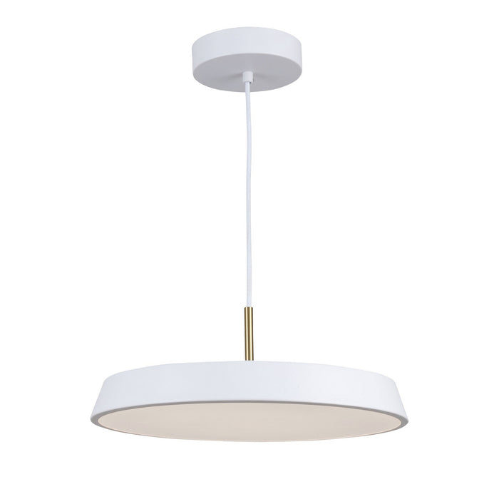 Artcraft AC6901WH LED Pendant, White