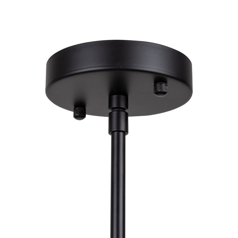 Artcraft SC13363BK Three Light Pendant, Black