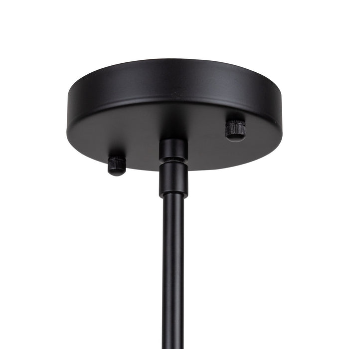 Artcraft SC13363BK Three Light Pendant, Black