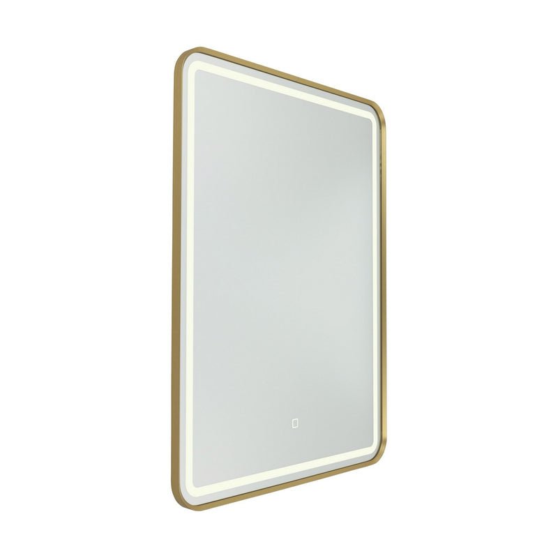 Artcraft AM352 LED Mirror, Brushed Brass