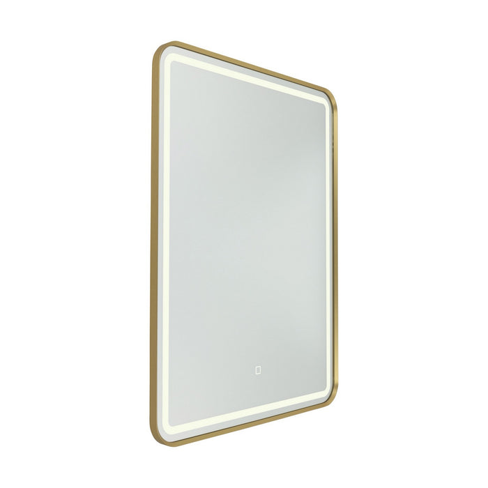 Artcraft AM352 LED Mirror, Brushed Brass