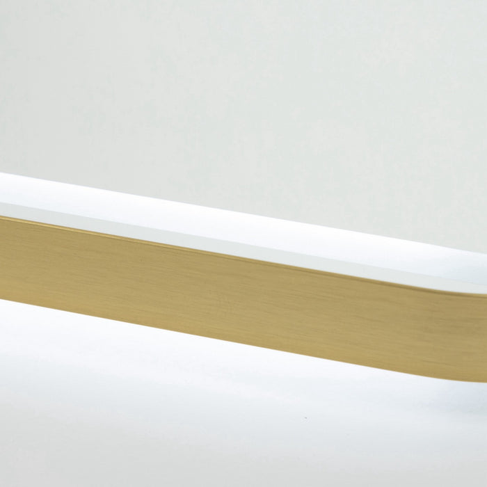 Artcraft AM352 LED Mirror, Brushed Brass