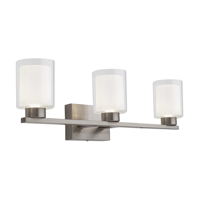 Artcraft AC7393BN LED Bathroom Vanity, Brushed Nickel