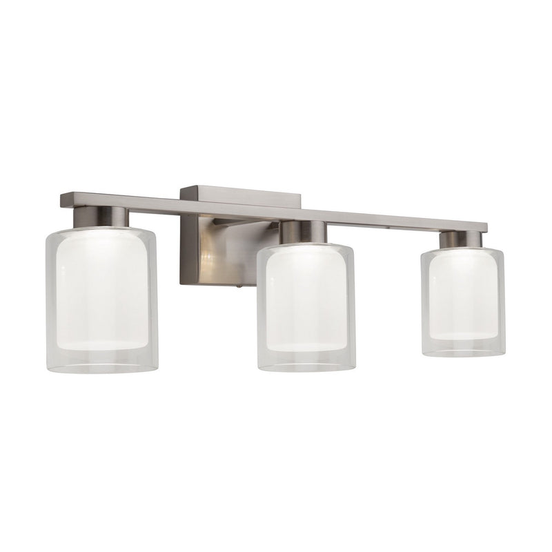 Artcraft AC7393BN LED Bathroom Vanity, Brushed Nickel