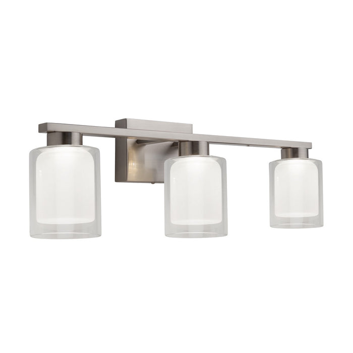 Artcraft AC7393BN LED Bathroom Vanity, Brushed Nickel