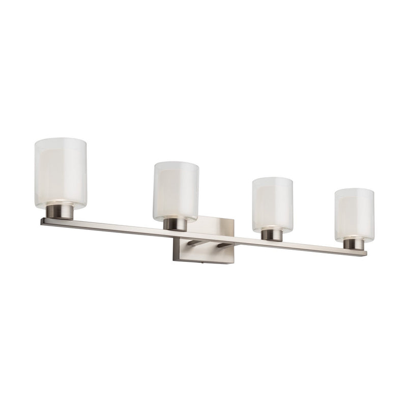 Artcraft AC7394BN LED Bathroom Vanity, Brushed Nickel