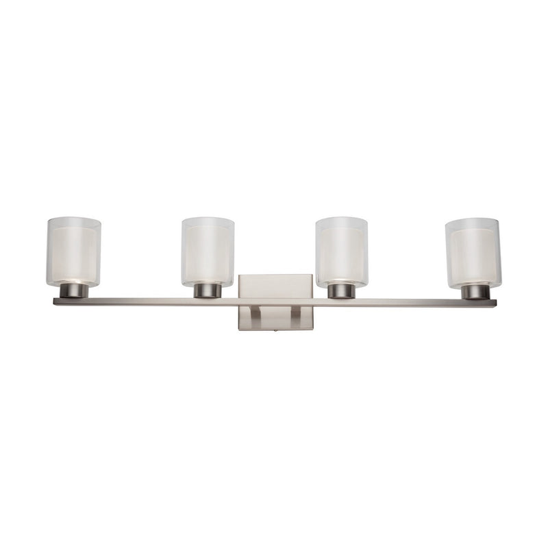 Artcraft AC7394BN LED Bathroom Vanity, Brushed Nickel