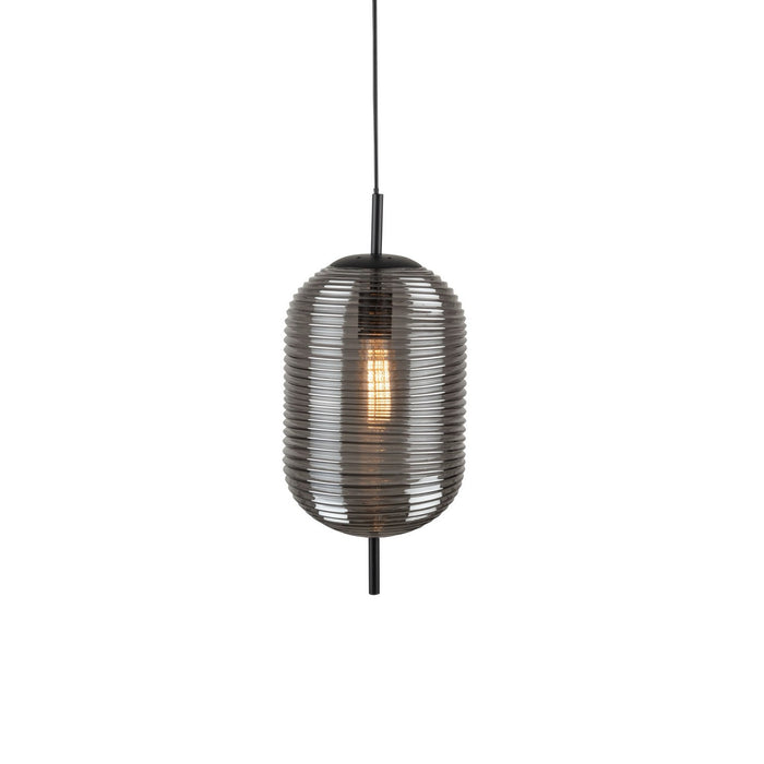 Artcraft AC10631BK One Light Pendant, Black