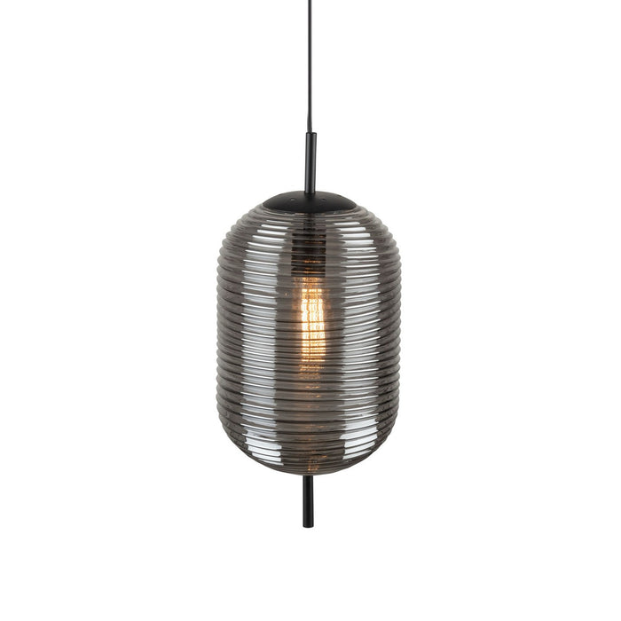 Artcraft AC10631BK One Light Pendant, Black