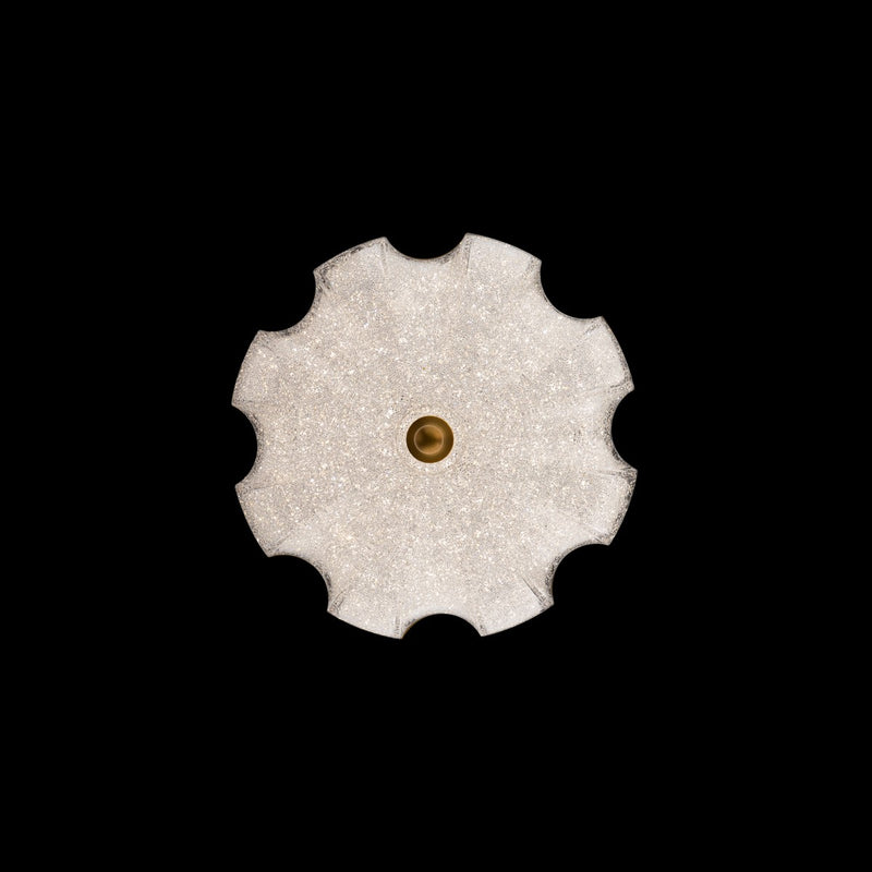 Schonbek S2516-700R LED Flush Mount, Aged Brass