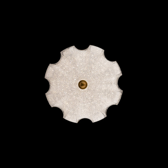 Schonbek S2516-700R LED Flush Mount, Aged Brass