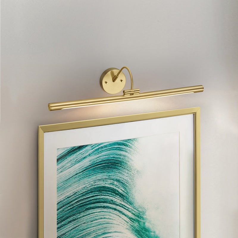 Lucas + McKearn ALTON-PLL-BB LED Picture Light, Brushed Brass