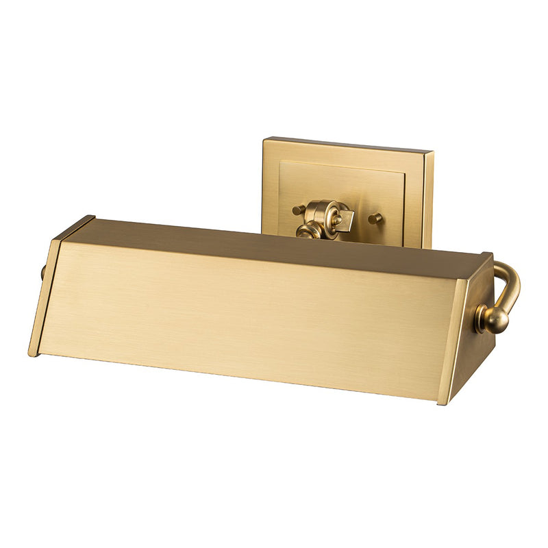 Lucas + McKearn CADE-PLM-BB Two Light Picture Light, Brushed Brass