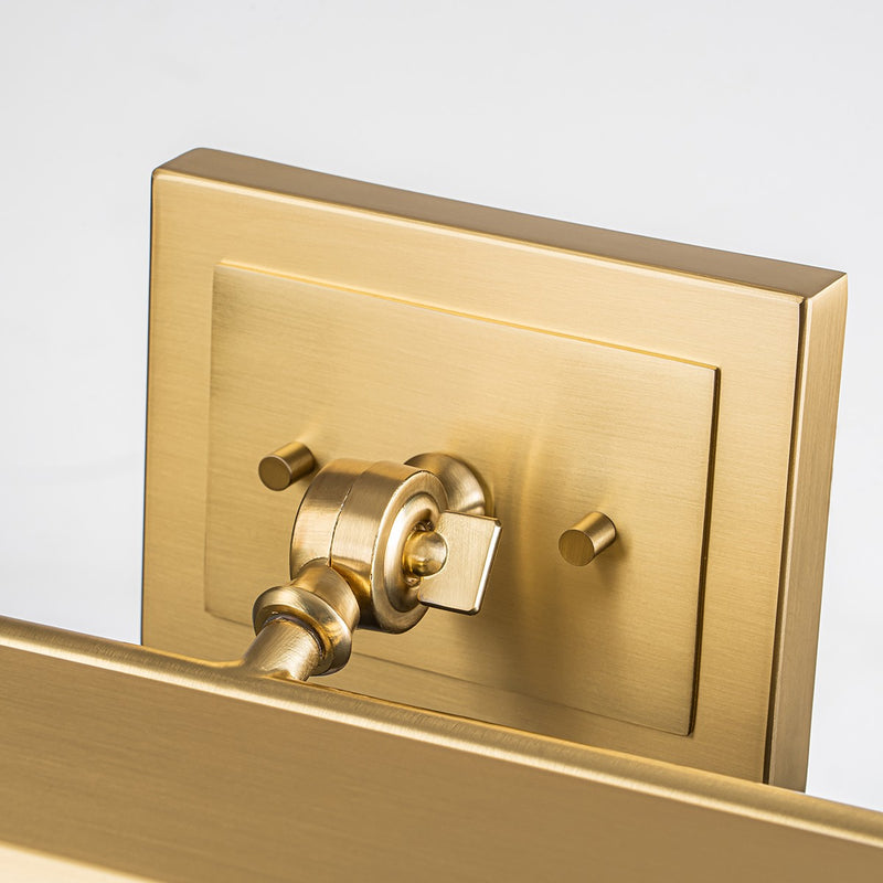 Lucas + McKearn CADE-PLM-BB Two Light Picture Light, Brushed Brass