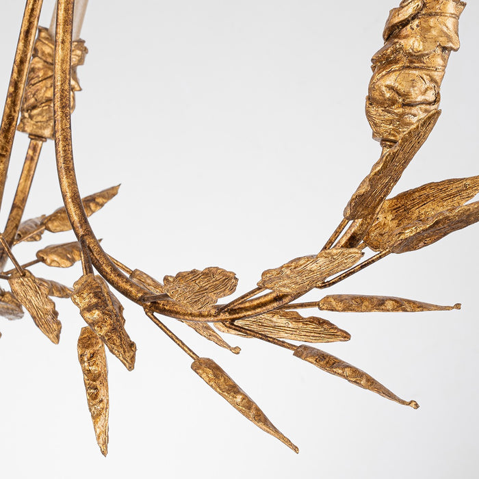 Lucas + McKearn CH7407G-3 Three Light Chandelier, Gold